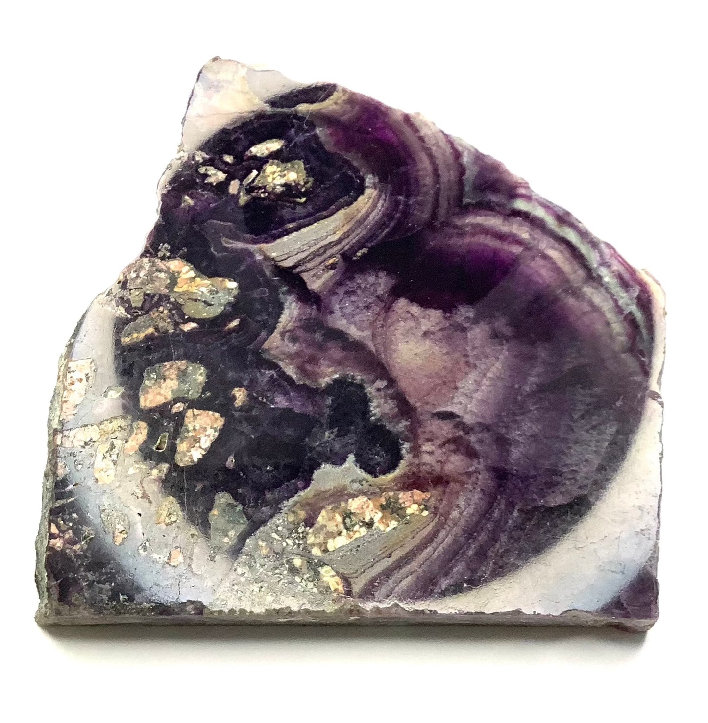 Fluorite Unakite Slab