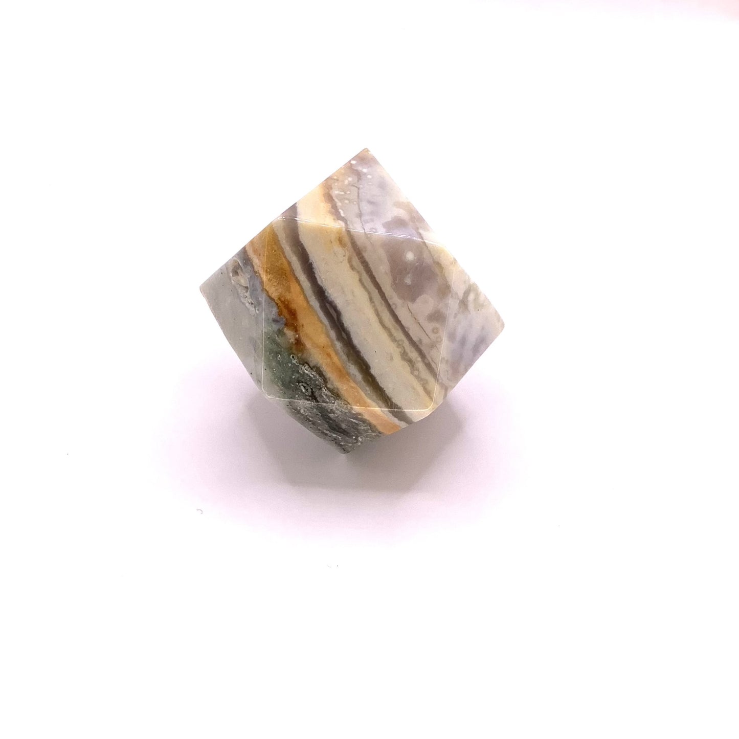 Ocean Jasper Dodecahedron