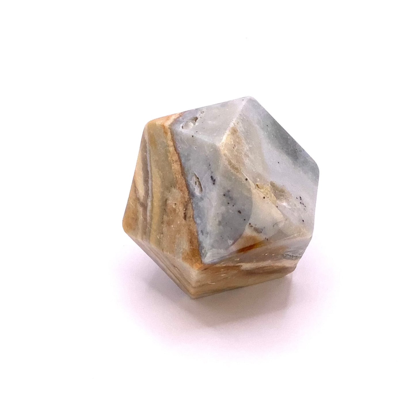 Ocean Jasper Dodecahedron