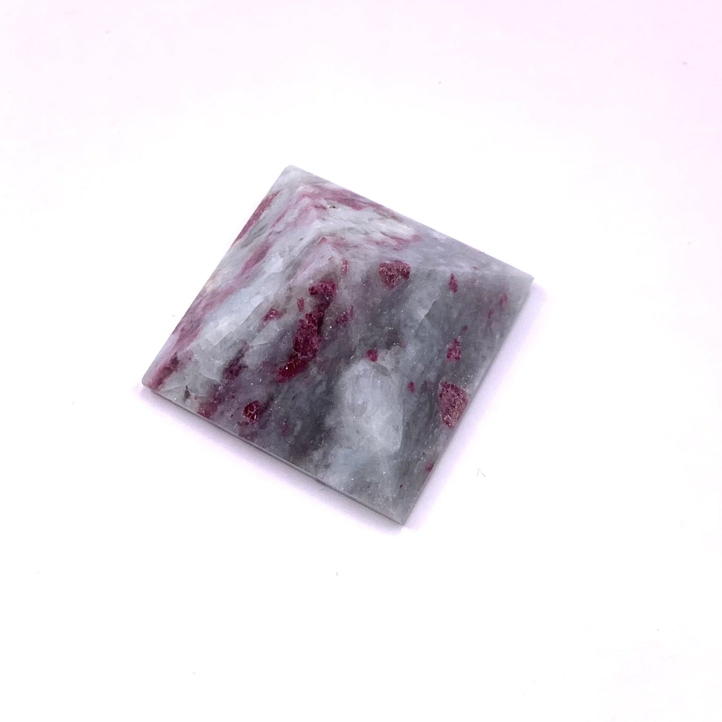 Plum Tourmaline Pyramid