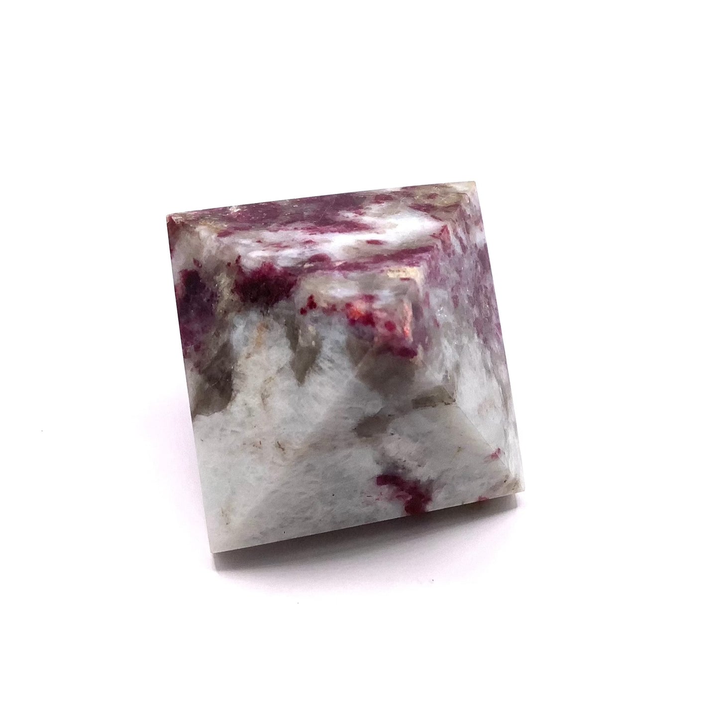 Plum Tourmaline Medium Pyramid