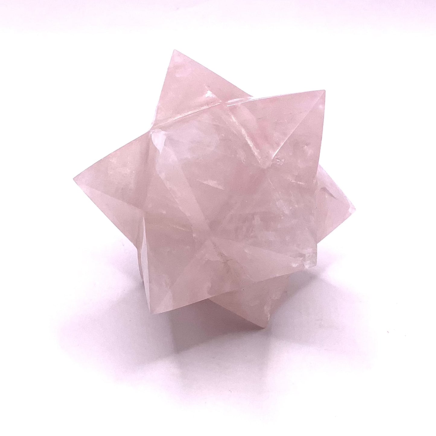 Big Rose Quartz Merkaba