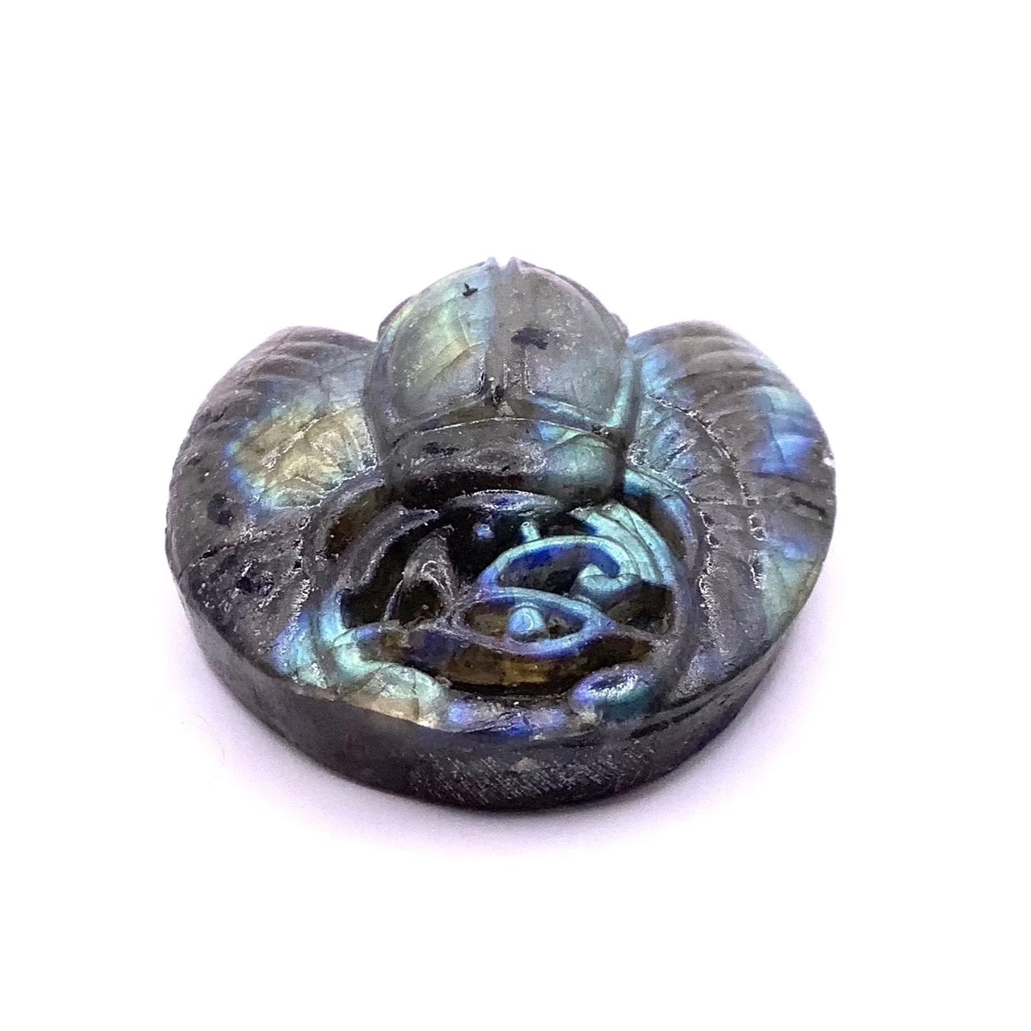 Labradorite Scarab