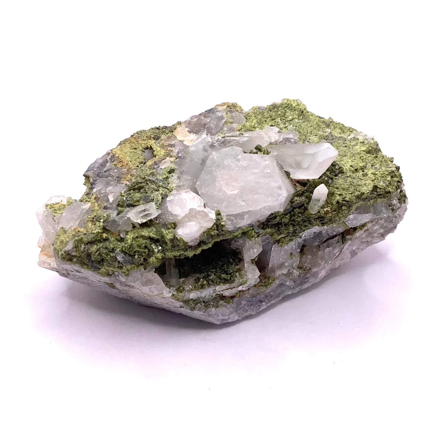Epidote Quartz Specimen