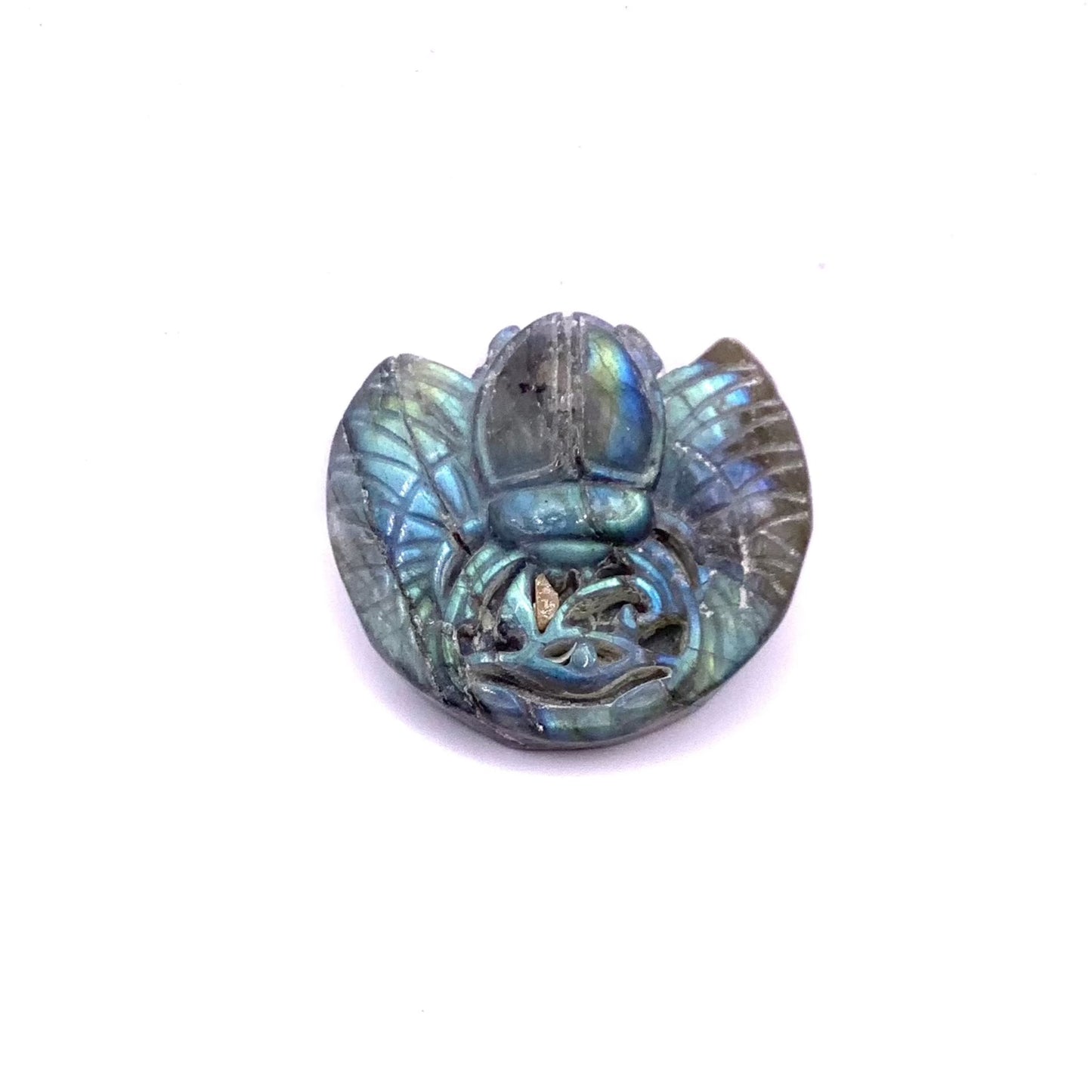 Labradorite Scarab