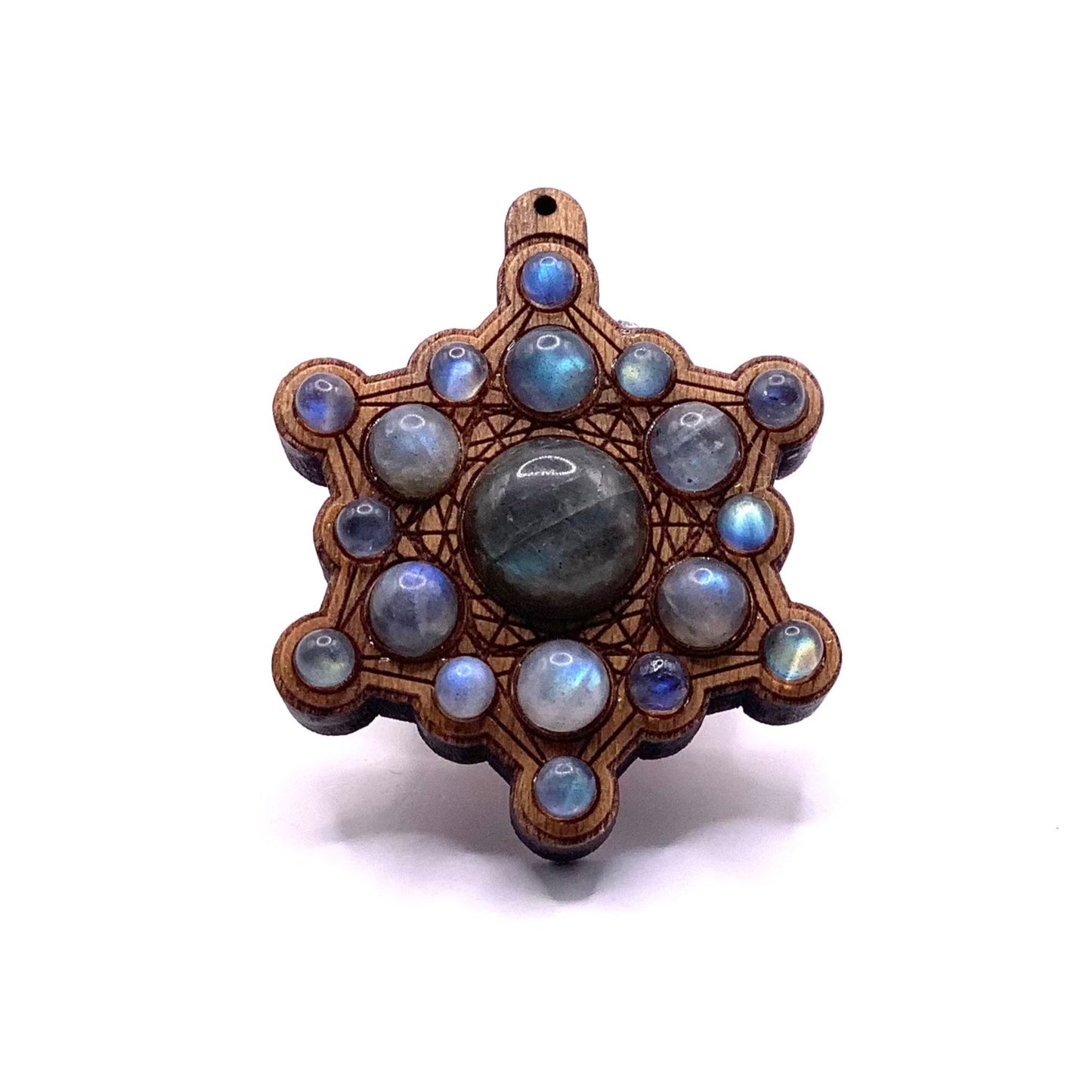 Labradorite Grid Hanger