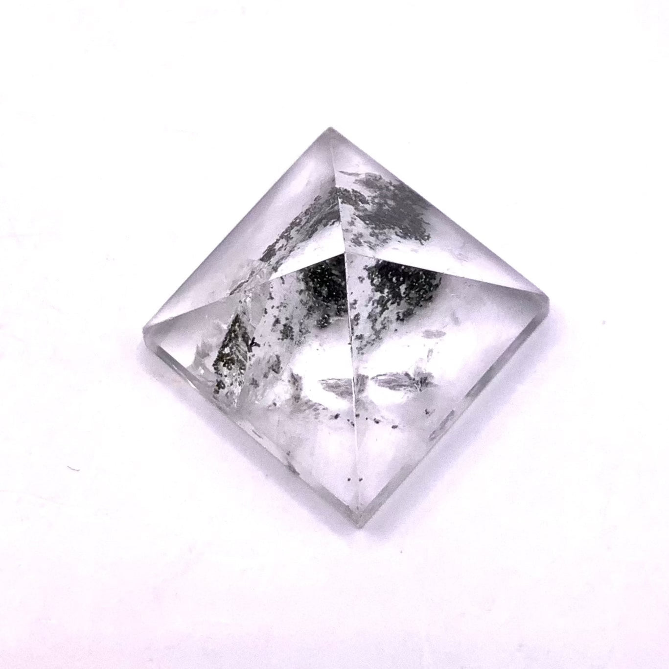 Small Garden Quartz Pyramid