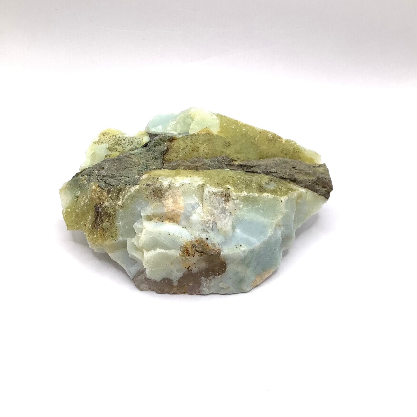 Green Flower Agate Slab