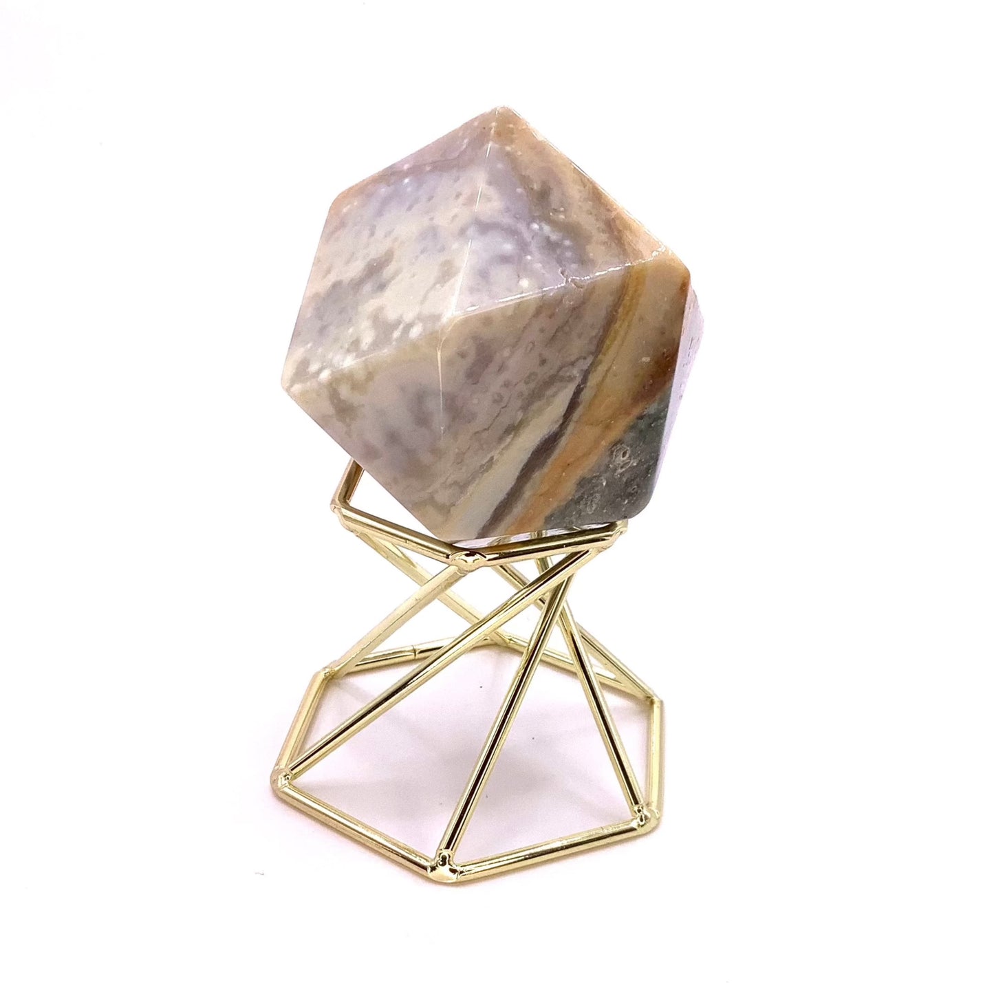 Ocean Jasper Dodecahedron