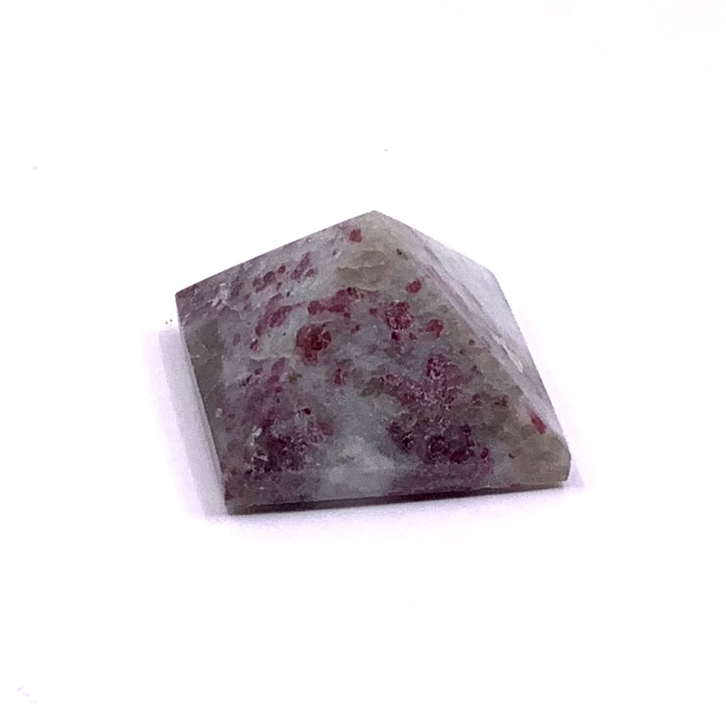 Plum Tourmaline Pyramid