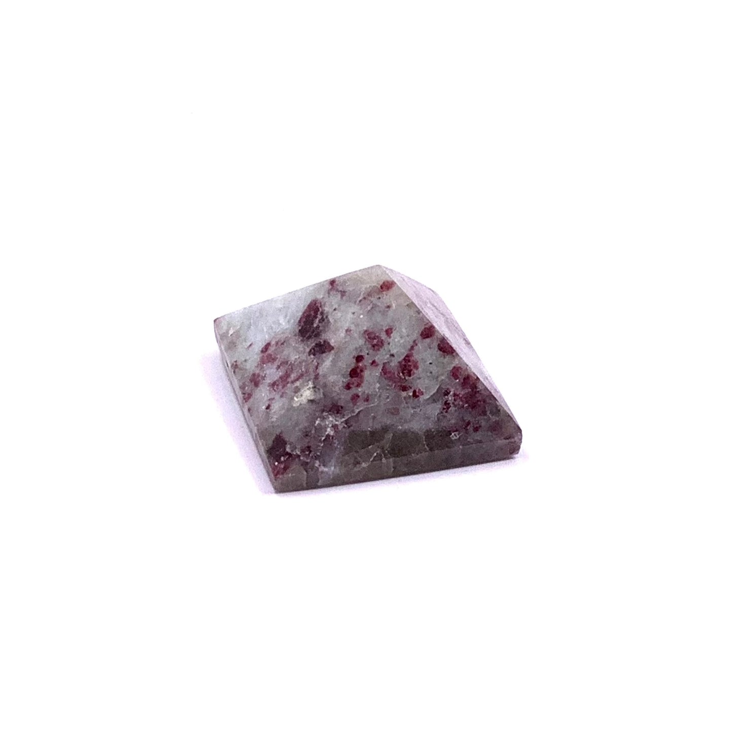 Plum Tourmaline Pyramid