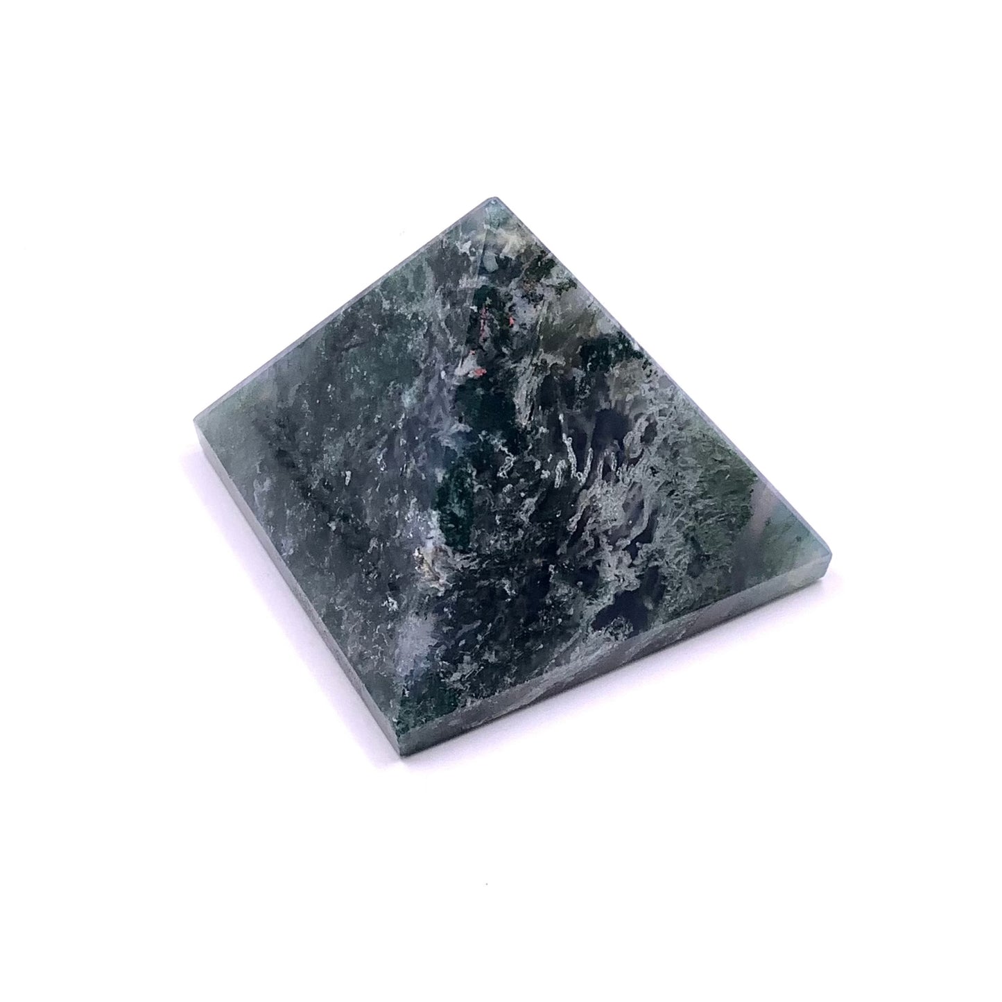 Moss Agate Pyramid