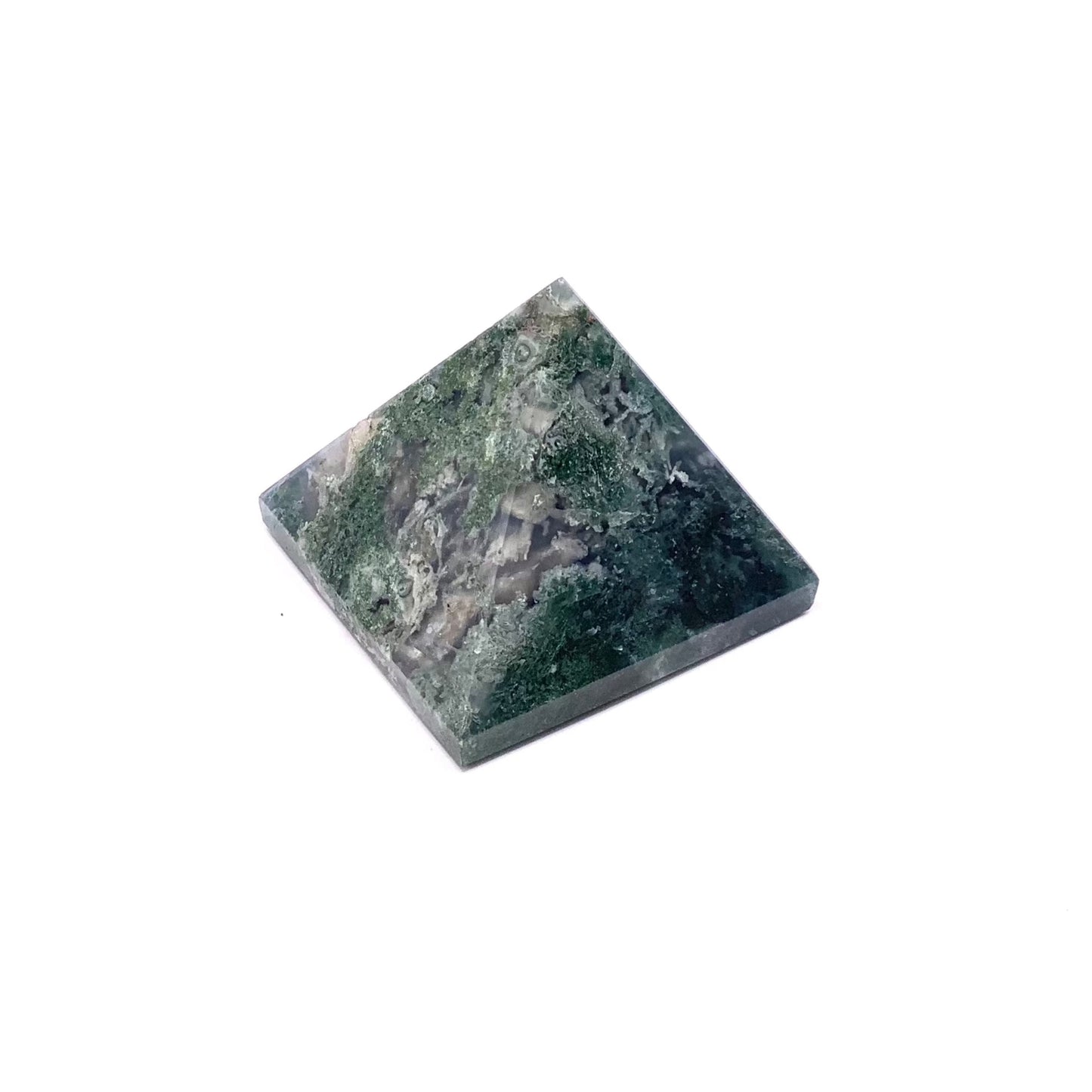 Moss Agate Pyramid