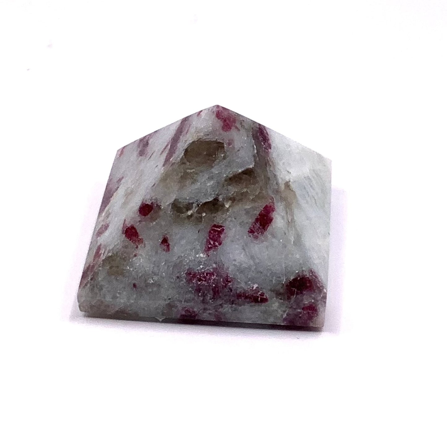 Plum Tourmaline Pyramid
