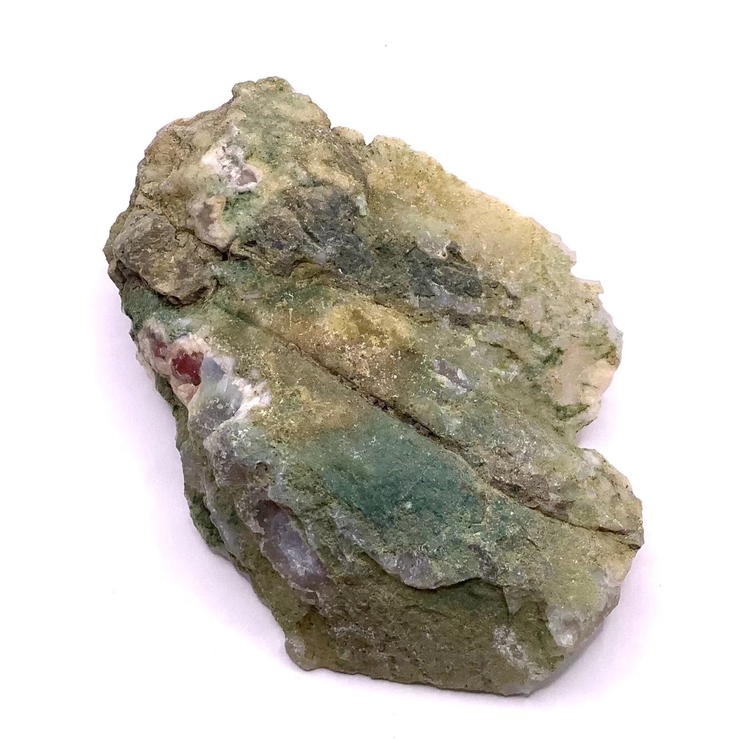 Green Flower Agate Slab