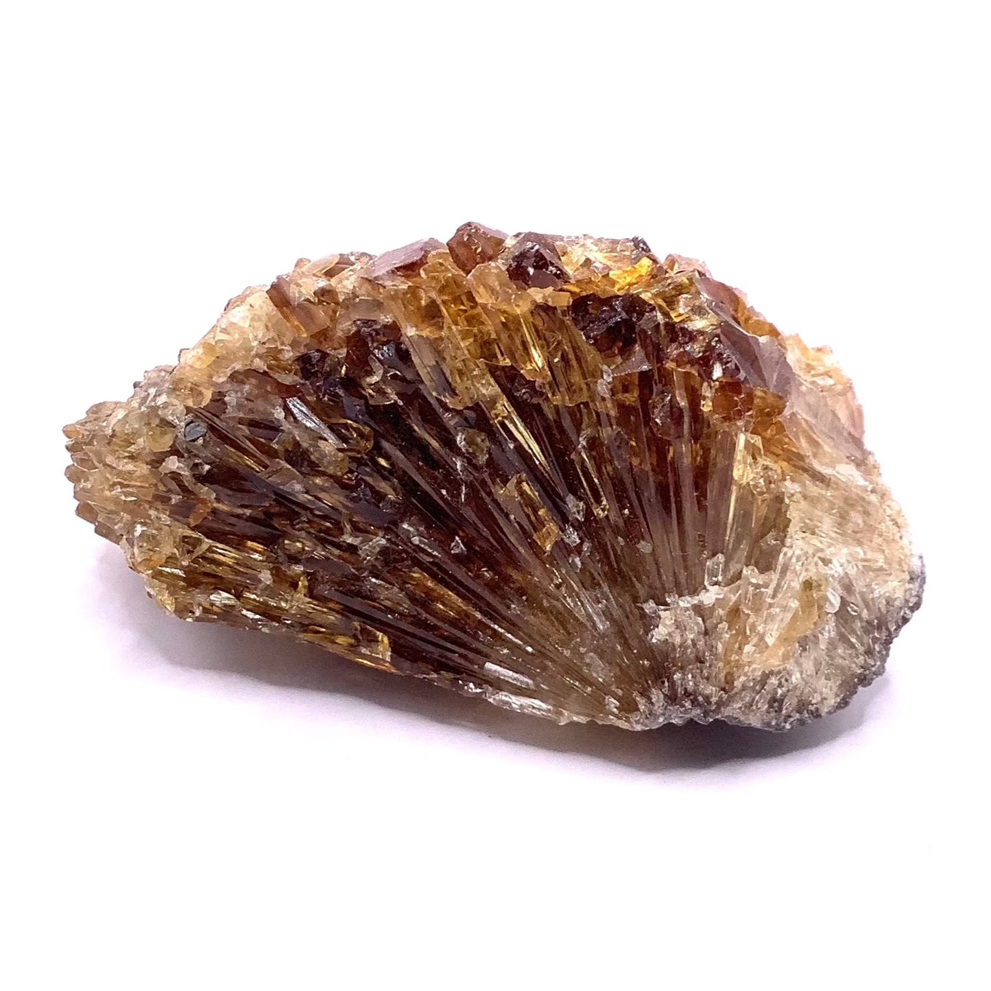 Amber Calcite Raw