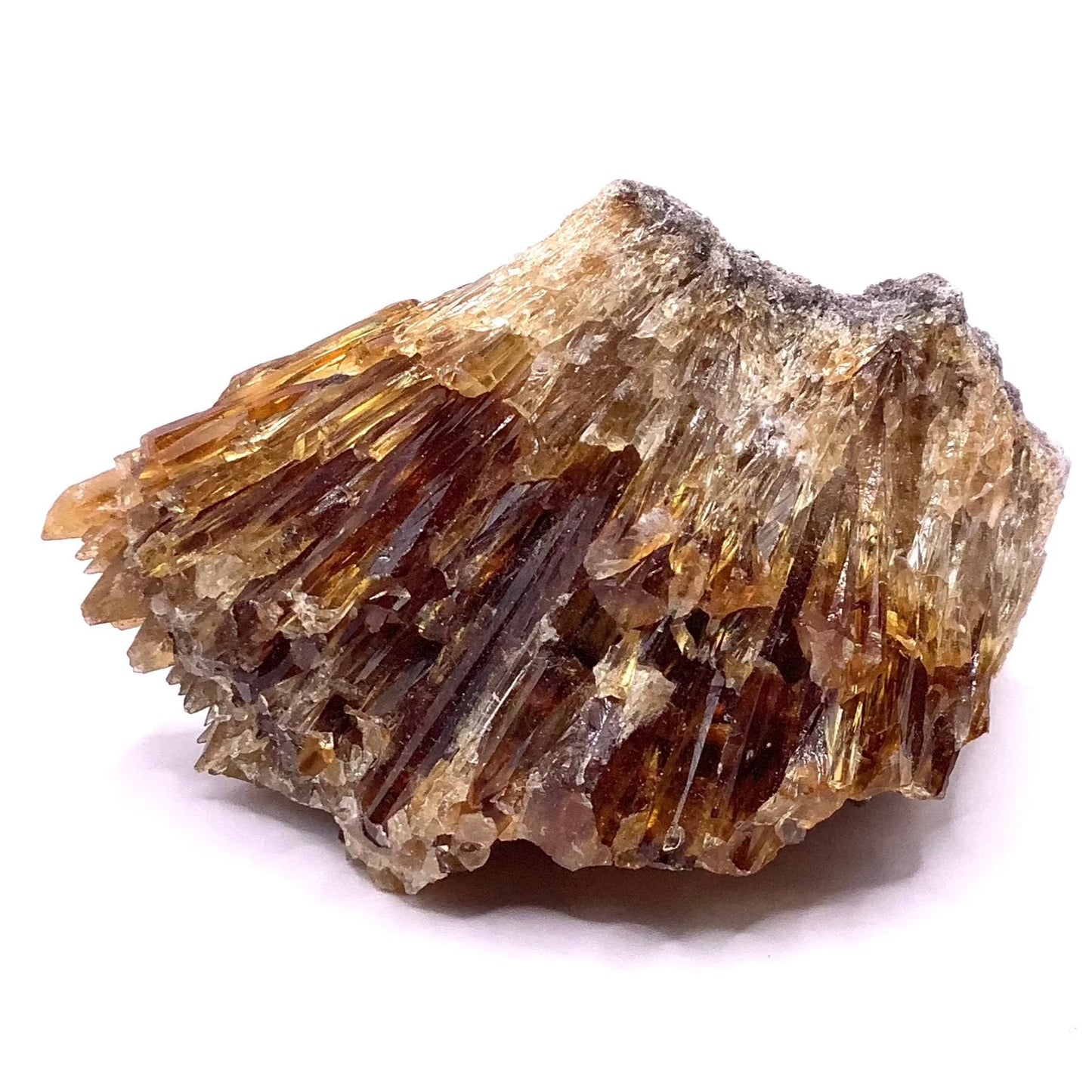 Amber Calcite Raw