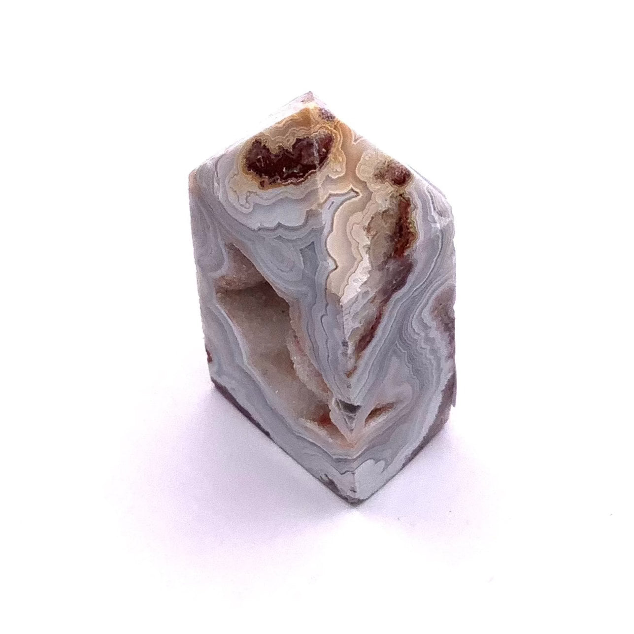 Druzy Agate Tower