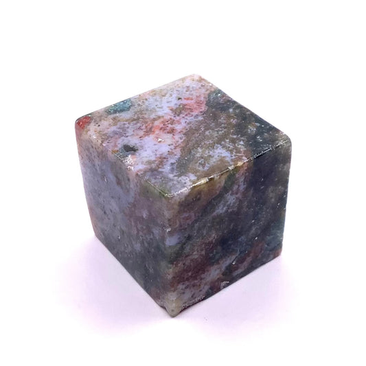 Ocean Jasper Cube