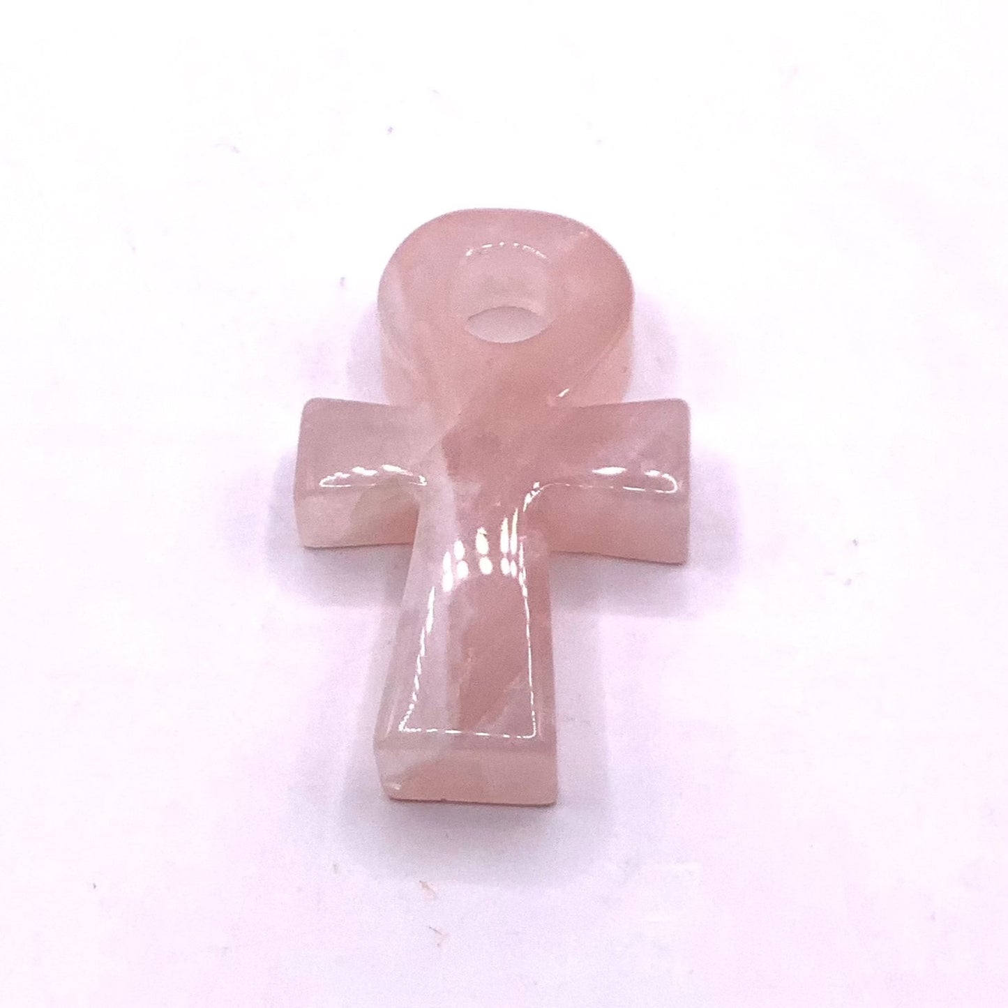 Rose Quartz Ankh