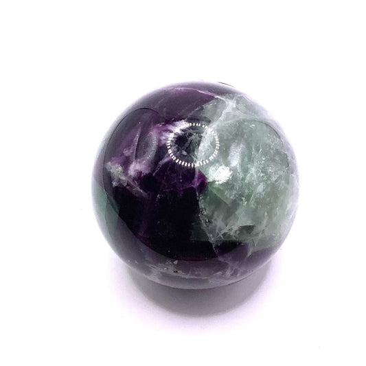 Feather Fluorite Sphere
