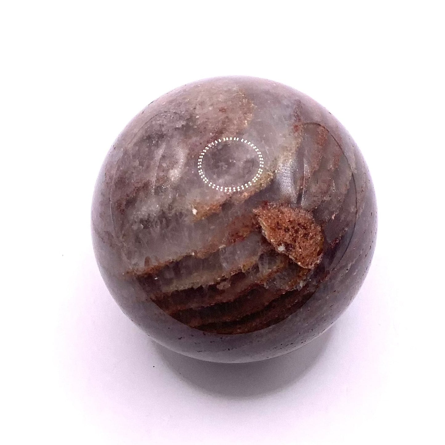 Thousand Layer Garden Quartz Sphere