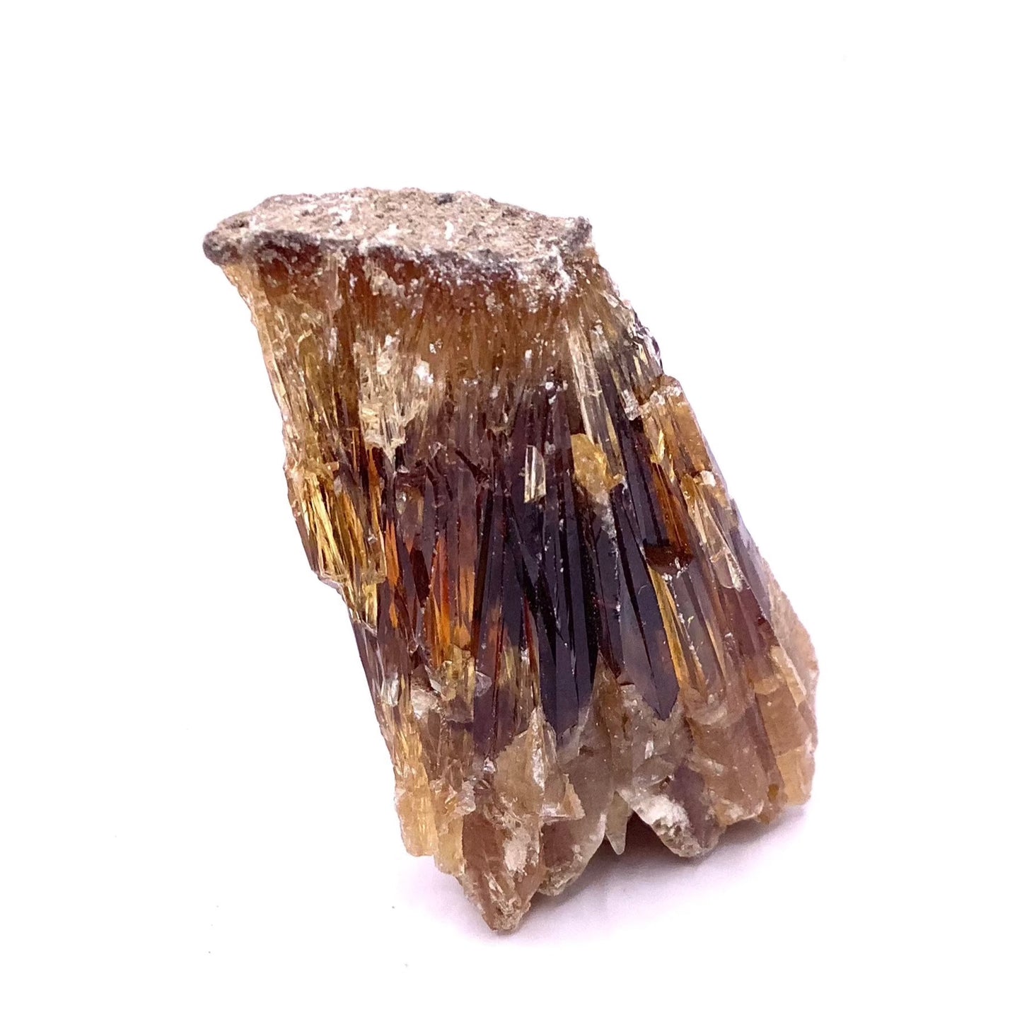Amber Calcite Raw