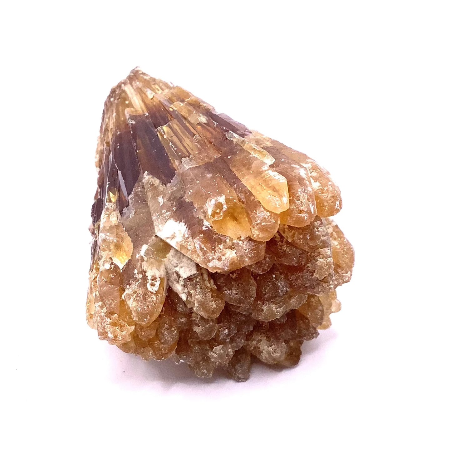 Amber Calcite Raw