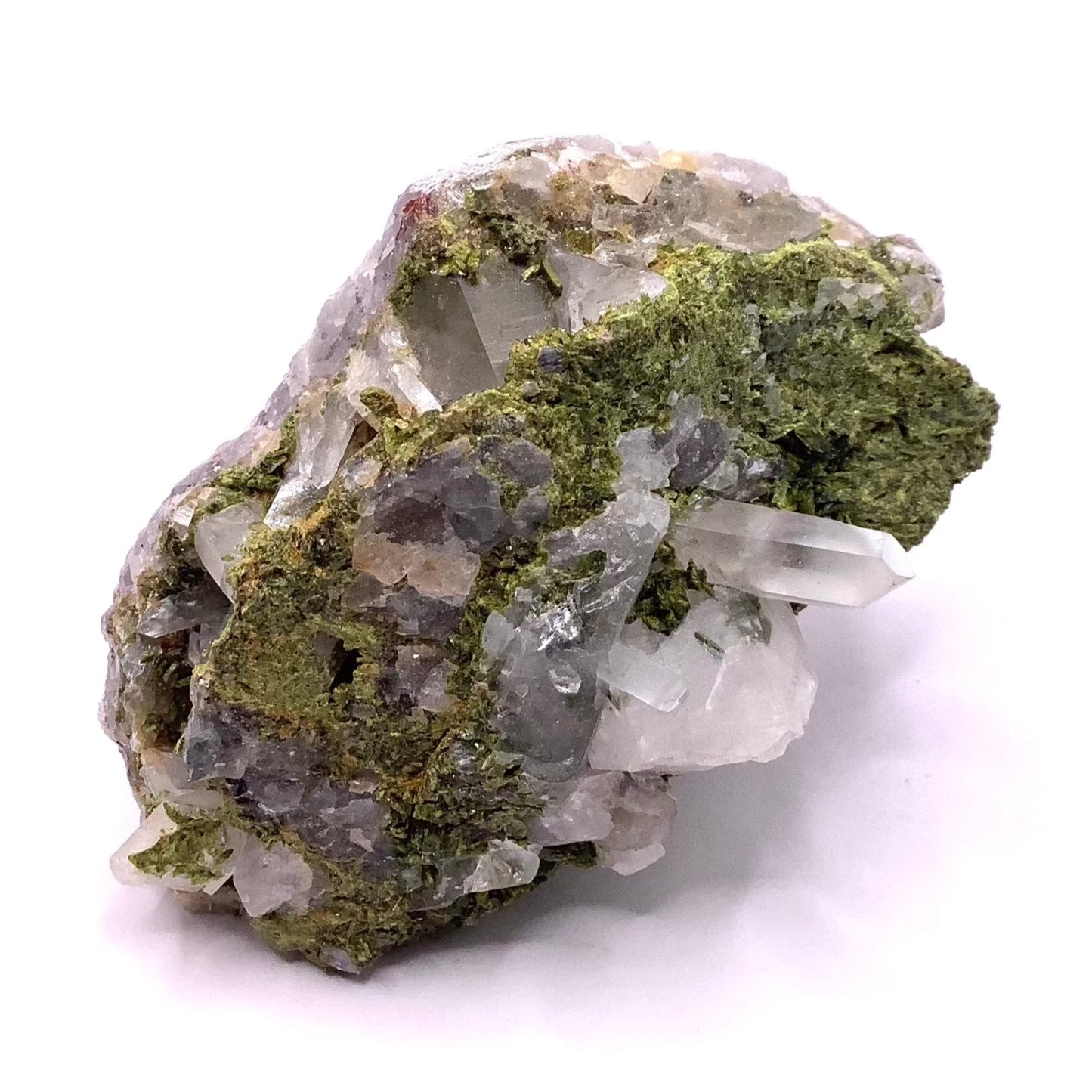 Epidote Quartz Specimen