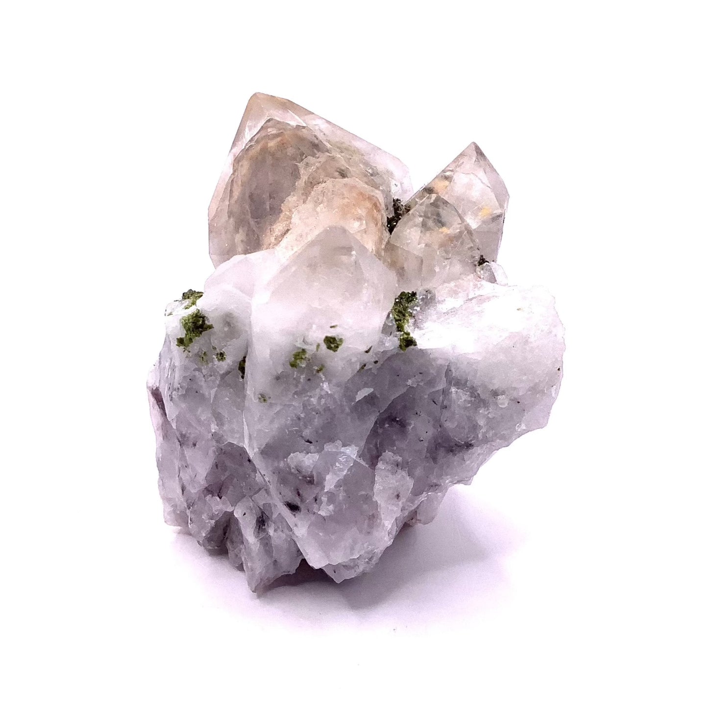 Epidote Quartz Specimen