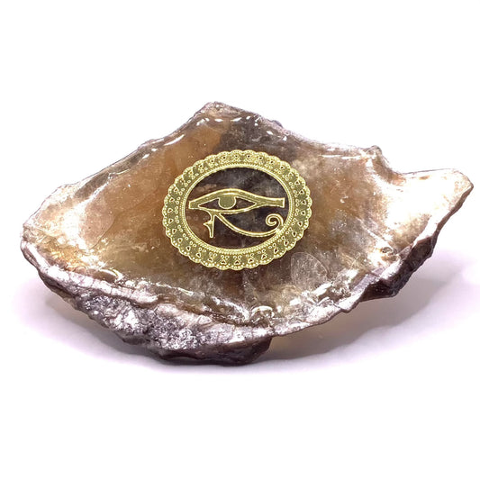 Horus Eye Gold Raw Mica