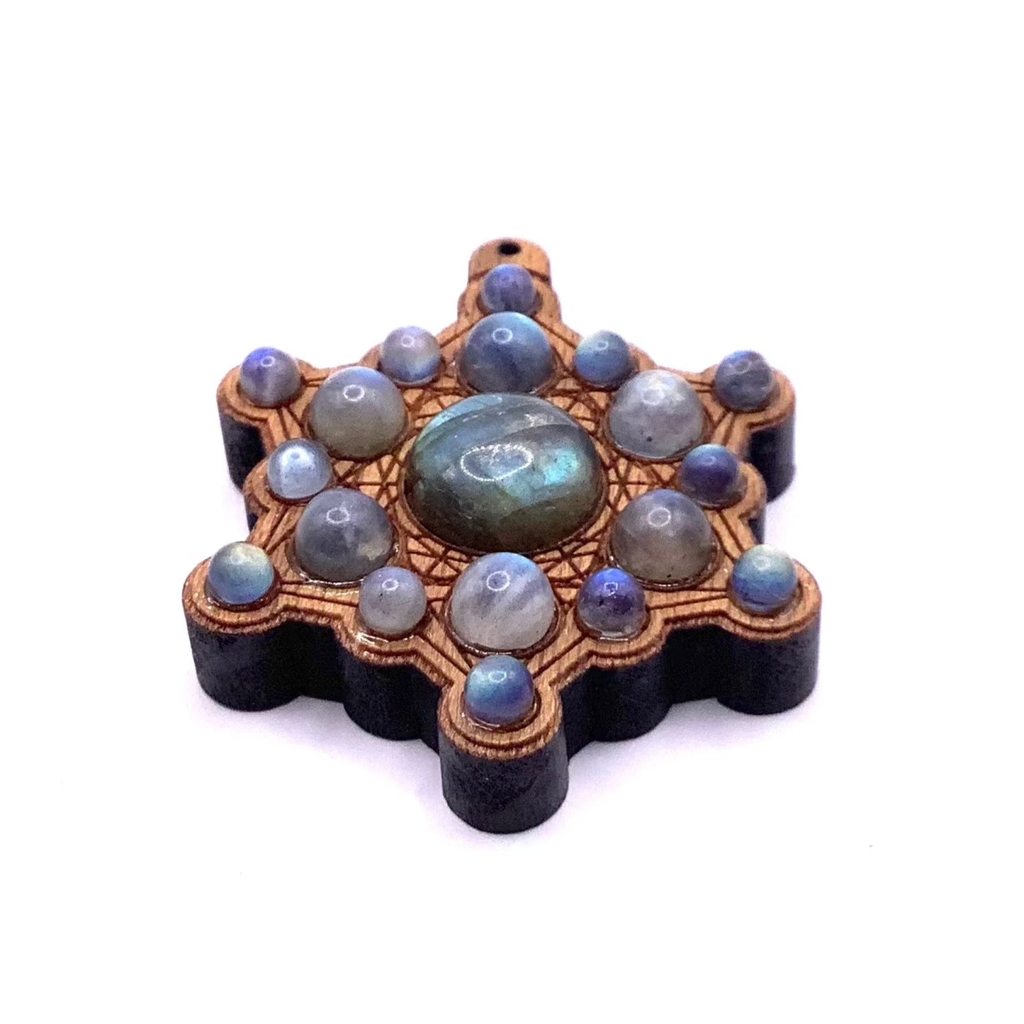 Labradorite Grid Hanger
