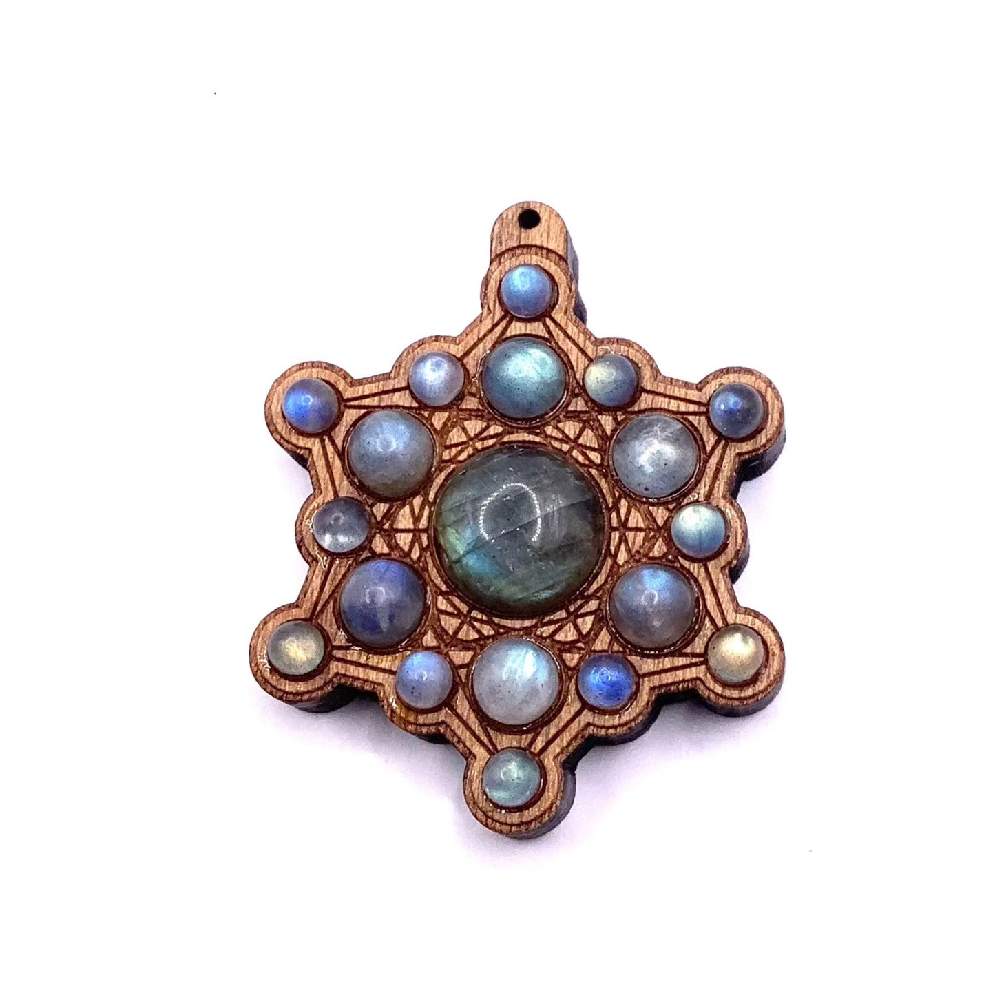 Labradorite Grid Hanger