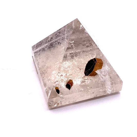 Clear Quartz Tourmaline Pyramid