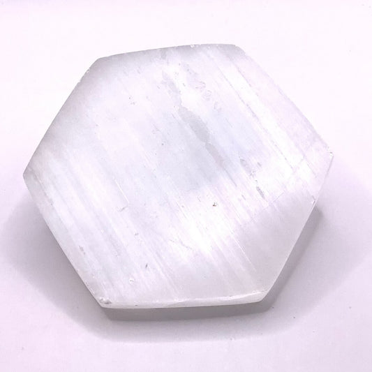 Selenite Hexagon Slab